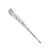 (店+)「工具仁」測電筆 AC DC 驗電筆(驗電筆 家用驗電筆 車用測電筆 一字起子 螺絲刀測電筆 附發票)