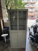 【東鼎二手家具】乳白鐵製三尺上下座文件櫃*公文櫃*文件櫃*檔案櫃*上下櫃*鐵櫃*辦公家具*請先聊聊詢問配送方式再進行下標