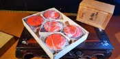 日本百年手繪漆器壽司盒兒童便當盒鰻魚飯盒點心盤零食盤珠寶盒茶盤.茶道花藝茶藝