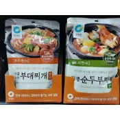 韓國  清淨園韓式部隊鍋醬、海鮮豆腐鍋、燉雞醬、燒肉醬、大醬湯醬130-180g/包