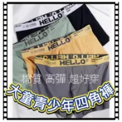 [平鎮中壢 火速寄出]大童內褲 兒童內褲 男童四角內褲 青少年內褲 男大童內褲 學生內褲 國中生內褲 男平口內褲