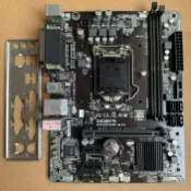 三和電腦配件店 技嘉H110M DS2主機板 拆機品支援英特爾6-7代CPU DDR4記憶體 帶擋板 功能完好 可魔改E3 V5 V6 實拍成色 所見即所得