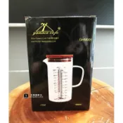 【TDTC 咖啡館】Gamma Cafe 玻璃附蓋標準度量杯 / 玻璃量杯 - GHM005 /  500ml