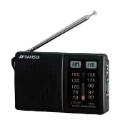【SANSUI 山水】AM/FM 二波段口袋型收音機 FM廣播機 SRO-RV1531