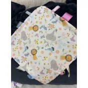 Layla BEAR手作坊］手作 安撫巾  標籤安撫巾 彌月禮  滿月禮