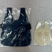（現貨在台）日本郵局限定宮崎駿totoro豆豆龍/龍貓秋冬聯名限定燈芯絨托特包手提袋束口包束口袋面紙套鈴鐺吊飾