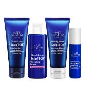 Hair System 頭皮護理入門組合(含洗髮露50ml,去角質30g,養髮精華液8ml,髮膜30ml)