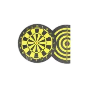 (店+)15吋飛鏢盤 P-316 飛標盤 直徑38cm(附標針4支)/一個入 雙面針式飛鏢靶 家用遊戲飛鏢靶-群