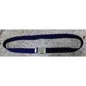 空軍軍便服腰帶 空軍 藍色皮帶(均含銀環頭)