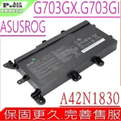 ASUS G703 A42N1830 電池 華碩  ROG G703GX G703GI G703GXR A42LK4H G703G 0B110-00500200 4INR19/66-2