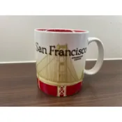 星巴克 Starbucks 美國舊金山 San Francisco 城市杯 全新收藏品割愛