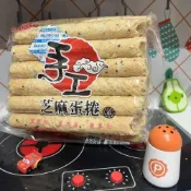(店+)【福義軒】福義軒 手工芝麻蛋捲500g 兩入組(家庭號)