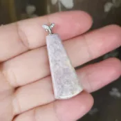 《希晶晶石》珊瑚玉/菊花玉項鏈墜/吊墜 玉化 實物拍攝 一物一拍 無修圖無濾鏡 台灣現貨不用等  BDD-B430
