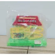 1998麥當勞 文具百寶屋 漢堡神偷剪刀 筆筒文具組 老玩具 麥當勞文具 復古玩具 復古文具收藏★舊潮★
