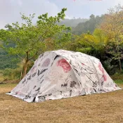 (店+)MB露營狂Flowcamp C. 花帳蓬MB 設計師款 內帳 一房一廳 家庭帳 天幕 露營 逐露天下