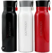 Lock&Lock 樂扣樂扣我的不鏽鋼保溫杯 保溫瓶 350ml 不倒翁保溫瓶(黑色 白色)