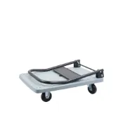 (店+)【TRENY】加大輪塑鋼手推車 – 200KG
