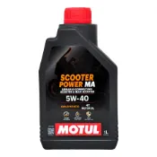 易生活ELiving MOTUL SCOOTER POWER MA 5W40 4T 全合成機油