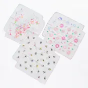 二重紗紗布印花方巾29X34CM  純紗布 印花款 刷牙巾 無甲醛 無螢光劑 隨機出貨
