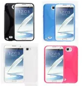 手機殼 三星 Galaxy note 2 II NOTE2 N7100  清水套 防手紋 保護套