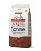 〈嚕咪〉Monge瑪恩吉-NS天然呵護 小型幼犬配方 羊肉+米 犬飼料〈2.5kg〉