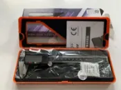 台灣製 E-BASE 電子游標卡尺 規格 6“ 150mm 游標卡尺數位顯示液晶式測量內徑外徑 SV-03-150