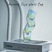 AMUSE Aurora Soju 眼鏡套裝(4 件) | 韓國家庭酒吧和美學飲品