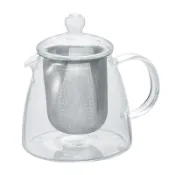 DGLife 德記生活網 《HARIO》極簡花茶壺 700ml 日式透明玻璃茶壺 花茶壺 泡茶壺 花草茶壺(CHEN-70T)
