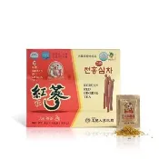 【振興高麗人蔘】6年根高麗天紅蔘茶 50入禮盒(哈囉高麗蔘茶-咖啡因掰掰-)