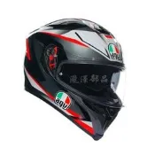 瀧澤部品 義大利 AGV K5 S 全罩安全帽 Plasma 黑灰紅 內藏墨片 透氣舒適 K5S 亞洲版 實體店面