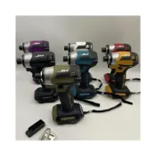 (店+)無刷衝擊起子機 大扭力手持電動螺絲批 鋰電充電式多功能螺絲刀 家用/維修電動工具 送掛鉤
