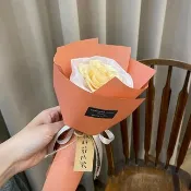 永生花束【杯子蛋糕】生日禮物 玫瑰花束 生日花束 永生花束