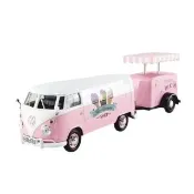 【TOMICA】Motormax Volkswagen 1/24 福斯 合金車 冰淇淋拖車