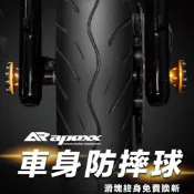 【APEXX】車身防摔球 前叉防倒球 各色可選 滑塊終身免費換新