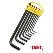 ❯❯ 日本製 EIGHT 016 1.5-8mm 8支組 公制 球型 加長 內六角扳手 六角板手