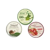(店+)韓國 TOP FACE 100%修護保濕凝膠300g (蘆薈/蝸牛/番茄草莓 深層補水 保濕凝膠 蘆薈凝膠)