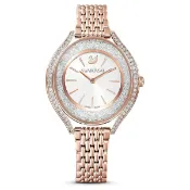 大高雄鐘錶城 Swarovski 施華洛世奇 Crystalline Aura 璀璨光環時尚女錶 / 5519459 玫瑰金 35.5mm｜樂天領券現折★全館特惠中★指定刷卡回饋10%