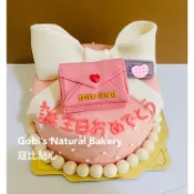 寇比造型蛋糕 miu miu 愛心信封錢包 造型蛋糕 生日蛋糕 蛋糕