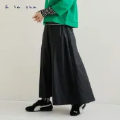 a la sha Qummi仿皮裙