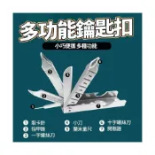(店+)多功能鑰匙圈💛隔日到貨💛取卡針 開瓶器 指甲銼 退卡針 手機支架 sim卡針 多功能吊飾 鑰匙圈小刀 鑰匙圈222