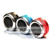 三菱 Colt Plus 改裝 鋁合金 冷氣旋鈕 DIY (一組3顆) 本商品需自行修改才能安裝使用，接受者再行下標！