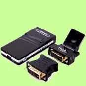 5Cgo【權宇】保證三分鐘搞定SH-UGA17D1 UGA USB 2.0外接式高清顯示卡DVI AGP HDMI含稅