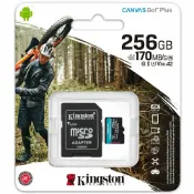 驛家3C SHOP 【含稅公司貨】金士頓KINGSTON 256GB 128G microSD SDCG4 U3 UHS-I A2 記憶卡