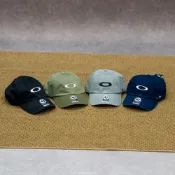 (店+)【Oakley】Oakley 47 brand Remix Dad Cap 可調整 老帽 帽子 深藍 灰
