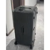 99成新 日默瓦 RIMOWA  Essential Trunk Plus系列 礦岩灰 灰色 33吋 行李箱 旅行箱