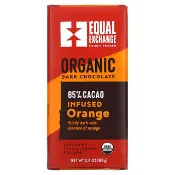 【iHerb】公平交易, 有機黑巧克力，含橙子，65% 可可，2.8 盎司（80 克）