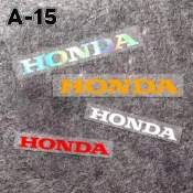 A-15 HONDA 字貼 改色貼紙 本田車貼 機車 重機 轉印貼紙 五色 三尺寸 個性貼紙 隨意貼 單張價