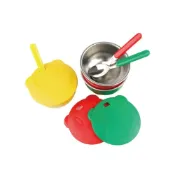 (店+)【放了媽媽】三色碗-兒童餐具-兒童碗-幼稚園碗-兒童餐碗-幼兒園碗-幼兒園餐碗（單品）
