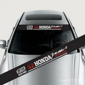 【蝦皮最低價】傑德淩派鋒範CRV 本田思域 思迪飛度汽車貼紙 擋風玻璃 前檔貼