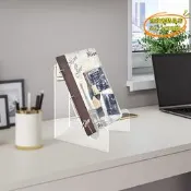 【台灣現貨】透明亞克力畫架支架帶深支撐壁架的圖書展示架U型房支持架收納架